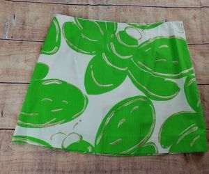 Lilly Pulitzer Bee Print Cotton Mini Skirt